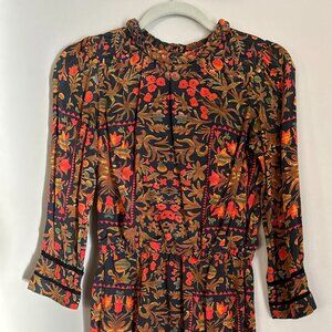 Colourful Patterned Shift XS Dress from Dolce Vita